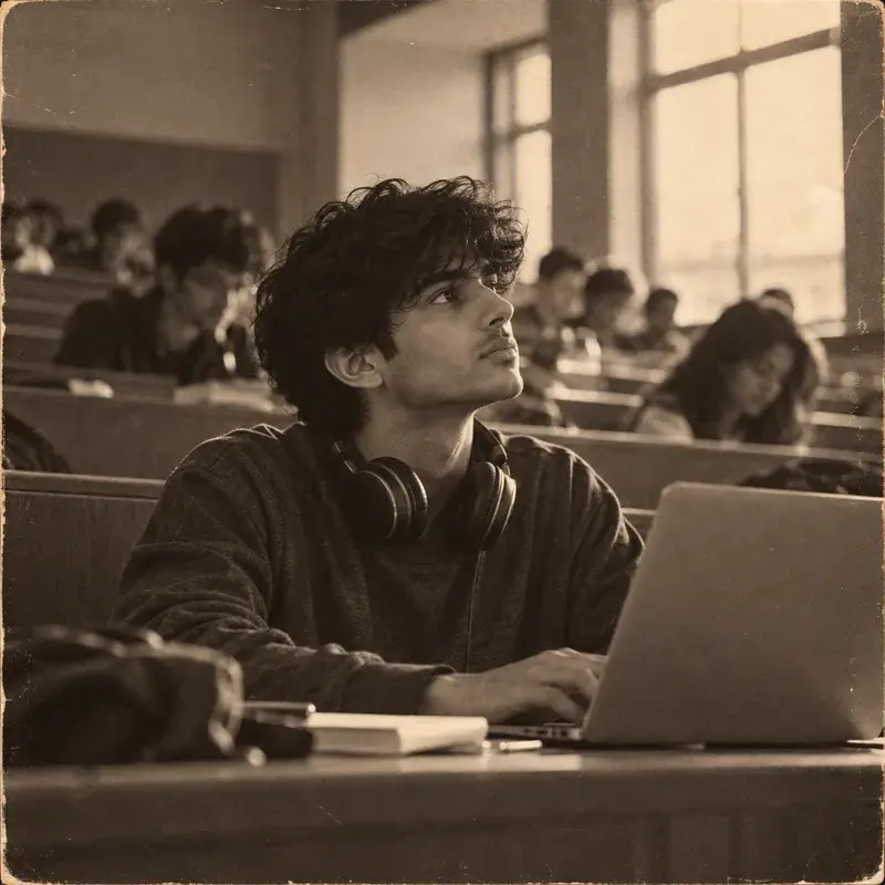 Polaroid: student